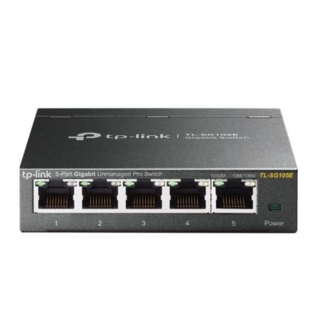 depau-TPL-SWITCH-TL-SG105E Switch TP-Link Easy Smart TL-SG105E 5 Puertos/ RJ-45 10/100/1000 - Imagen 1