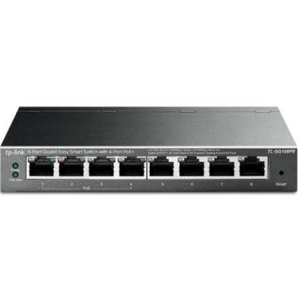 Switch TP-Link TL-SG108PE 8 Puertos/ RJ-45 10/100/1000/ PoE