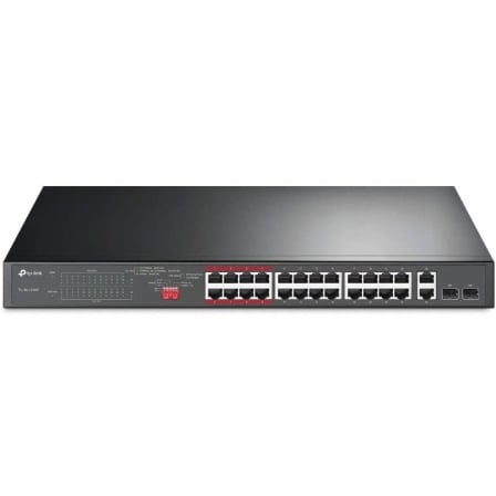 depau-TPL-SWITCH-TL-SL1226P-V2 Switch TP-Link TL-SL1226P 26 Puertos/ RJ-45 10/100/1000 PoE/ SFP - Imagen 1
