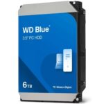 Disco Duro Western Digital WD Blue PC Desktop 6TB/ 3.5"/ SATA III/ 256MB