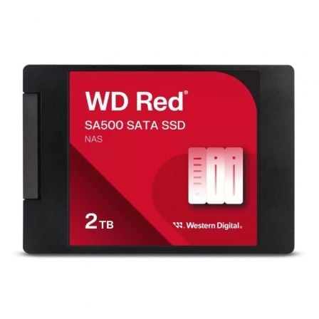 depau-WD-SSD-WD-RD-SA500-NAS-2TB Disco SSD Western Digital WD Red SA500 NAS 2TB/ SATA III/ Full Capacity - Imagen 1