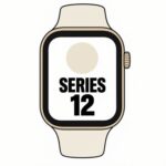 Apple Watch Series 12/ GPS/ Cellular/ 42mm/ Dorado Claro/ Correa Deportiva Arena (S/M)