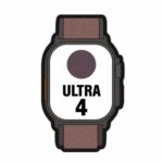 Apple Watch Ultra 4/ GPS/ 49mm/ Caja de Titanio Negro/ Correa Loop Alpine Burdeos L