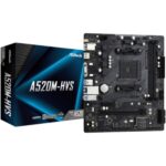 Placa Base Asrock A520M-HVS/ DDR4/ PCIe 3.0/ Socket AM4/ Micro ATX