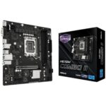 Placa Base Asrock H610M COMBO II Socket 1700/ DDR4/ DDR5/ PCIe 5.0/ Micro ATX
