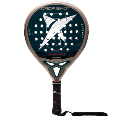 depau-DRSH-PALA-PAD-AXI-CF-1-26 Pala de Pádel Drop Shot Axion Comfort 1.0 2026/ Marrón y Negra - Imagen 1