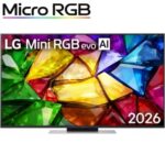 Televisor LG Micro RGB evo AI MRGB86 55MRGB86B6A 55"/ Ultra HD 4K/ Smart TV/ WiFi