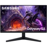 Monitor Gaming Samsung Odyssey G3 S27HG302EU 27"/ Full HD/ 1ms/ 200Hz/ VA/ Regulable en altura/ Negro