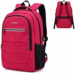 Mochila Subblim City Plus Backpack para Portátiles hasta 15.6"/ Puerto USB/ Roja