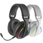 Auriculares Gaming Inalámbricos con Micrófono Mars Gaming MHW-QUASAR/ Jack 3.5/ Bluetooth/ Negros