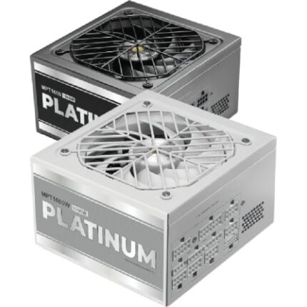 Fuente de Alimentación Mars Gaming MPT1000/ 1000W/ Ventilador 14cm/ ATX 3.1/ PCIe 5.1/ 80 Plus Platinum/ Blanca