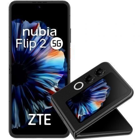 depau-ZTE-SP-NUBIA-FLIP2-8-256-BK Smartphone ZTE Nubia Flip 2 8GB/ 256GB/ 6.9"/ 5G/ Negro - Imagen 1