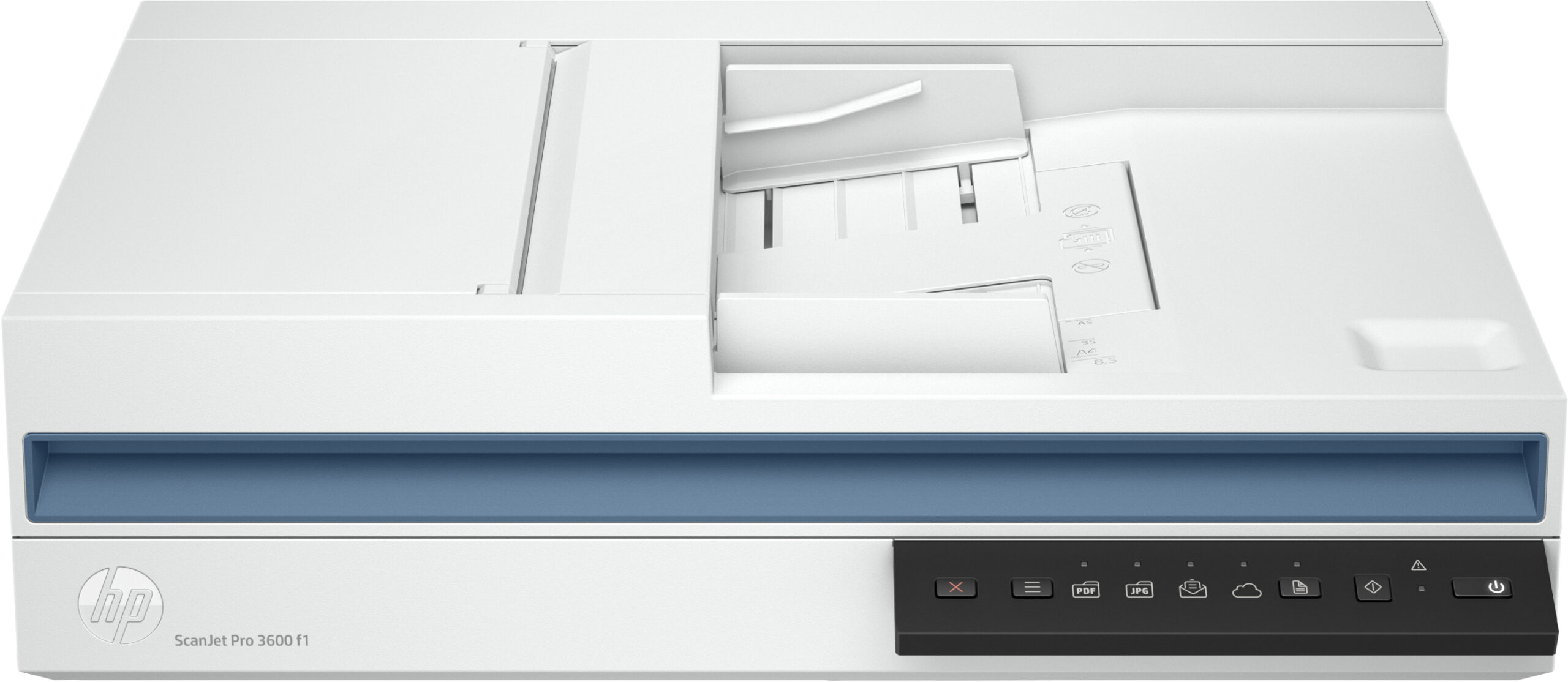 HP Scanjet Pro 3600 f1 Escáner plano y alimentador automático de documentos (ADF, Automatic Document Feeder) 1200 x 1200 DPI A4 Blanco HP Scanjet Pro 3600 f1 Escáner plano y alimentador automático de documentos (ADF, Automatic Document Feeder) 1200 x 1200 DPI A4 Blanco - Imagen 1