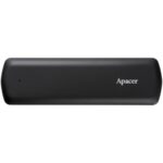 Disco Externo SSD Apacer AS721 250GB/ USB Tipo-C 3.2 Gen 2/ Negro