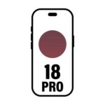 Smartphone Apple iPhone 18 Pro 2TB/ 6.3"/ 5G/ Burdeos