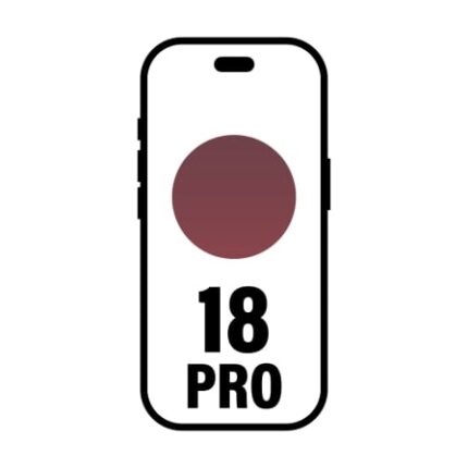Smartphone Apple iPhone 18 Pro 2TB/ 6.3"/ 5G/ Burdeos