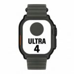 Apple Watch Ultra 4/ GPS/ 49mm/ Caja de Titanio Negro/ Correa Ocean Negro Translucido