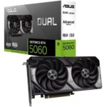 Tarjeta Gráfica Asus Dual GeForce RTX 5060 OC Edition Advanced/ 8GB GDDR7
