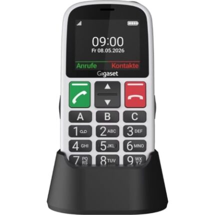 Teléfono Móvil Gigaset GL30 para Personas Mayores/ 4G/ Blanco