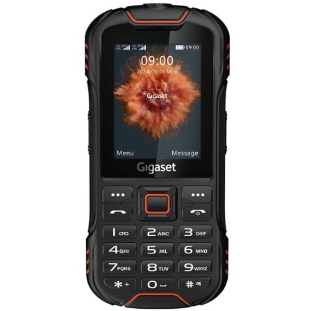 depau-GIGA-TEL-GLX8-PLUS Teléfono Móvil Rugerizado Gigaset GLX8 Plus/ 4G/ Negro - Imagen 1