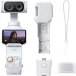 Cámara Digital Deportiva Insta360 Luna Ultra Pack Standard/ 8K/ Ángulo de visión 360º/ Blanca