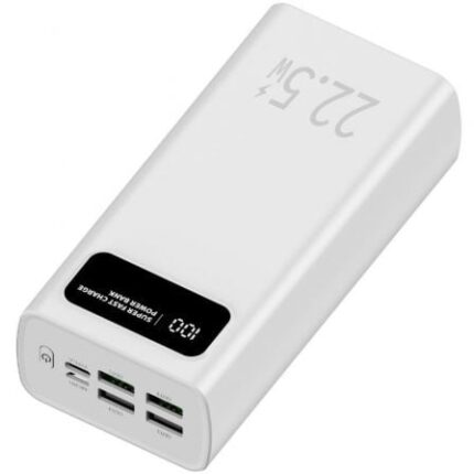 Powerbank 30000mAh Leotec LEPOW30W22W/ 22.5W/ Blanca