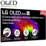 Televisor LG OLED Evo AI G6 OLED77G68LW 77"/ Ultra HD 4K/ Smart TV/ WiFi
