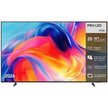 Televisor Samsung Mini LED M73H 75"/ Ultra HD 4K/ Smart TV/ WiFi