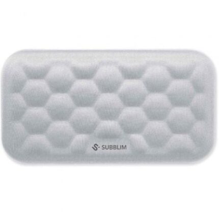 Reposamuñecas Subblim Ergo AirPadding/ Plateado
