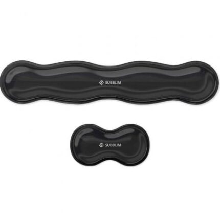 Pack de 2 Reposamuñecas Subblim Ergo Crystal Flex