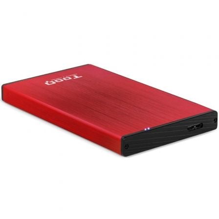 depau-TOO-CAJA-TQE-2527R Caja Externa para Disco Duro de 2.5" TooQ TQE-2527R/ USB 3.1 - Imagen 1