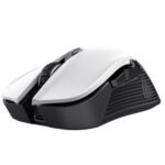 Ratón Gaming Inalámbrico Trust Gaming GXT 923W YBAR/ Batería recargable/ Hasta 7200 DPI/ Blanco