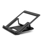 Lindy 20917 soporte para ordenador portátil Mesita plegable para ordenador portátil Negro, Plata