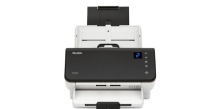 Kodak E1030 Escáner con alimentador automático de documentos (ADF) 600 x 600 DPI A4 Negro, Blanco