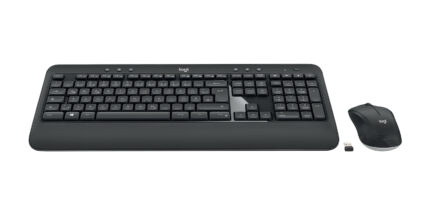 Logitech 920-008675 teclado Ratón incluido Universal RF inalámbrico QWERTZ Alemán Negro