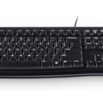 Logitech Keyboard K120 for Business teclado Universal USB QWERTZ Checa Negro