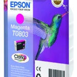 Tinta original Epson T0803 magenta C13T080340