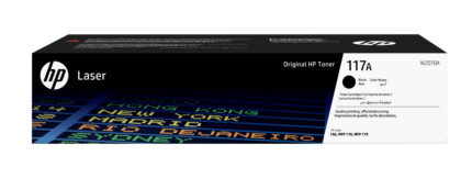 Toner original HP W2070A (117A) Negro
