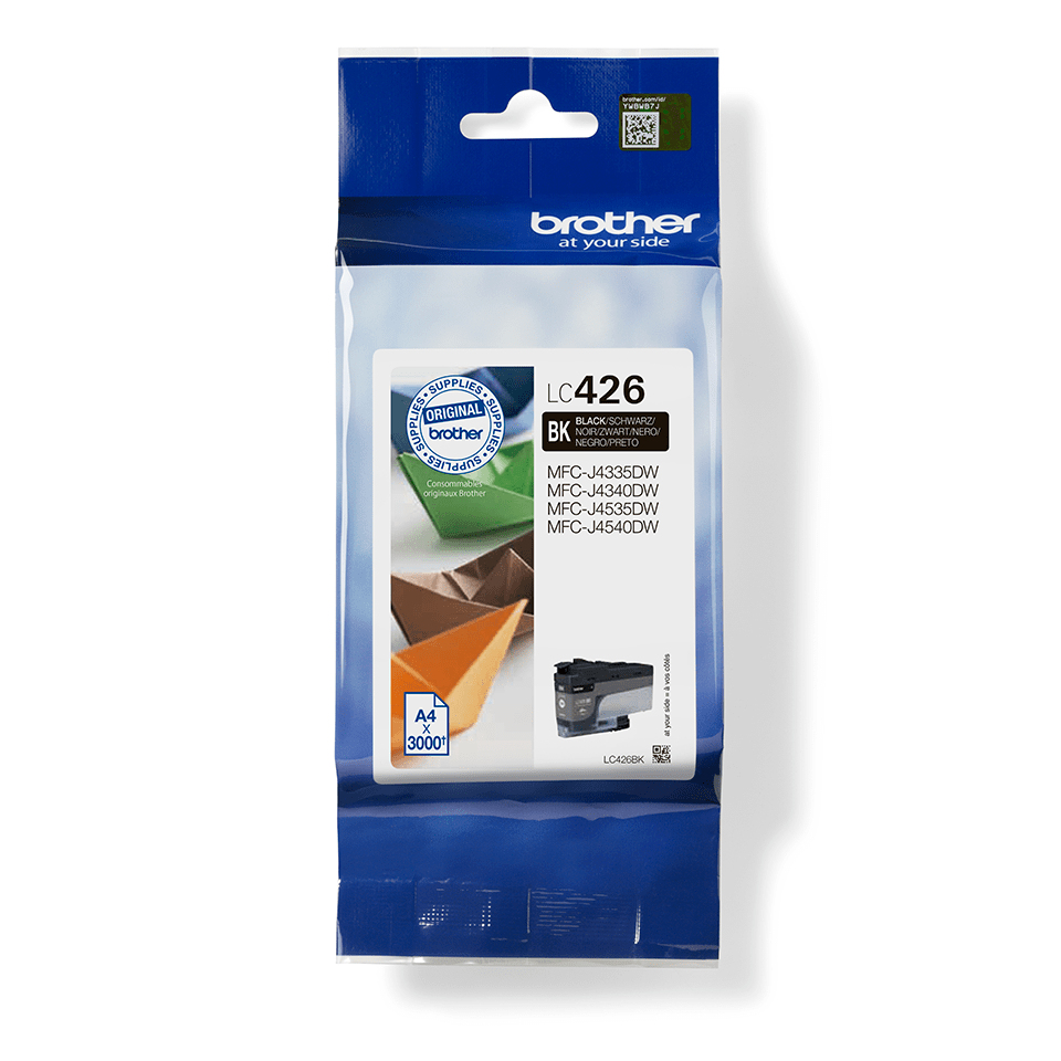 Tinta Original Brother LC426 Negro / 3.000 Pag. Tinta Original Brother LC426 Negro / 3.000 Pag. - Imagen 1