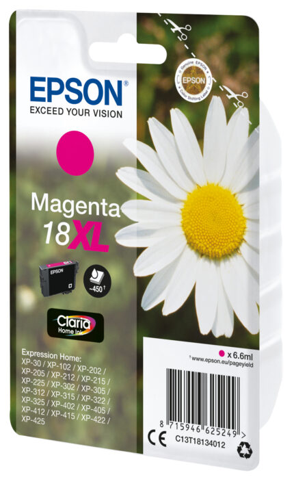 Daisy tinta magenta 18XL claria home margarita