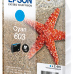 Singlepack cyan 603 ink