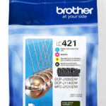 Tinta Original Brother Multipack LC421 (Bk/c/m/y)