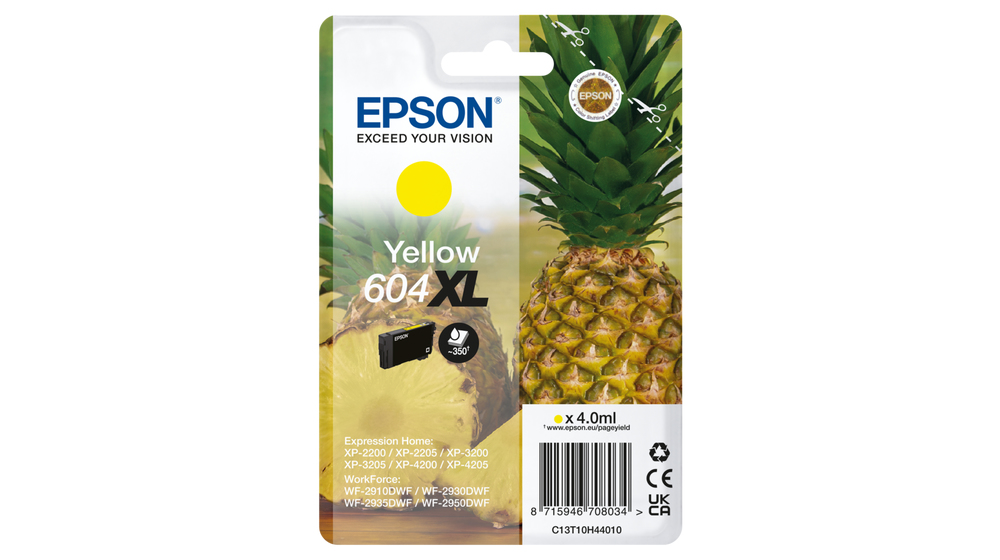 ÷ Singlepack yellow 604xl ink Singlepack yellow 604XL ink - Imagen 1