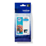Tinta Original Brother LC424 Cian