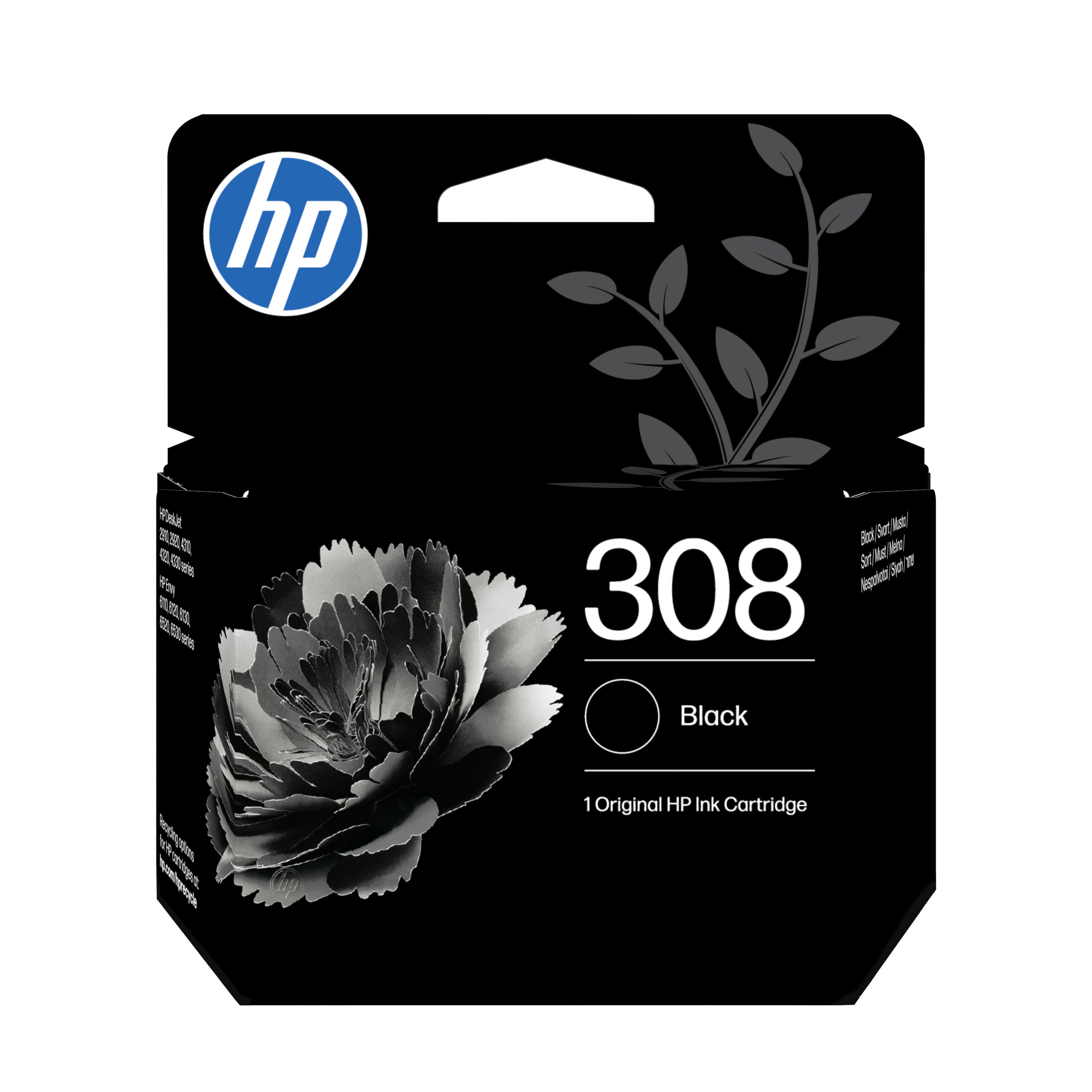 Tinta Original HP N308 Negro 7FP21UE Tinta Original HP N308 Negro 7FP21UE - Imagen 1