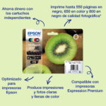 Kiwi multipack 5-COLOURS 202 claria premium ink