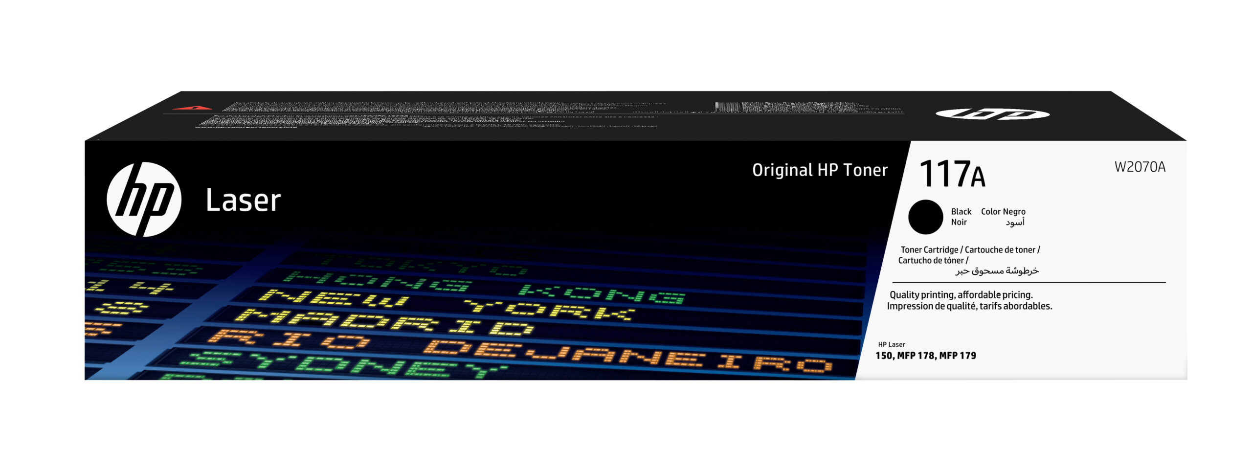 Toner original HP W2070A (117A) Negro / Caja Rota Toner original HP W2070A (117A) Negro / Caja Rota - Imagen 1
