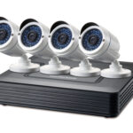 Kit videovigilancia Level One DSK-4001 / 1080P FullHd / 4 Canales / 4 Camaras Int-Ext + Cargador / Grabadora NVR