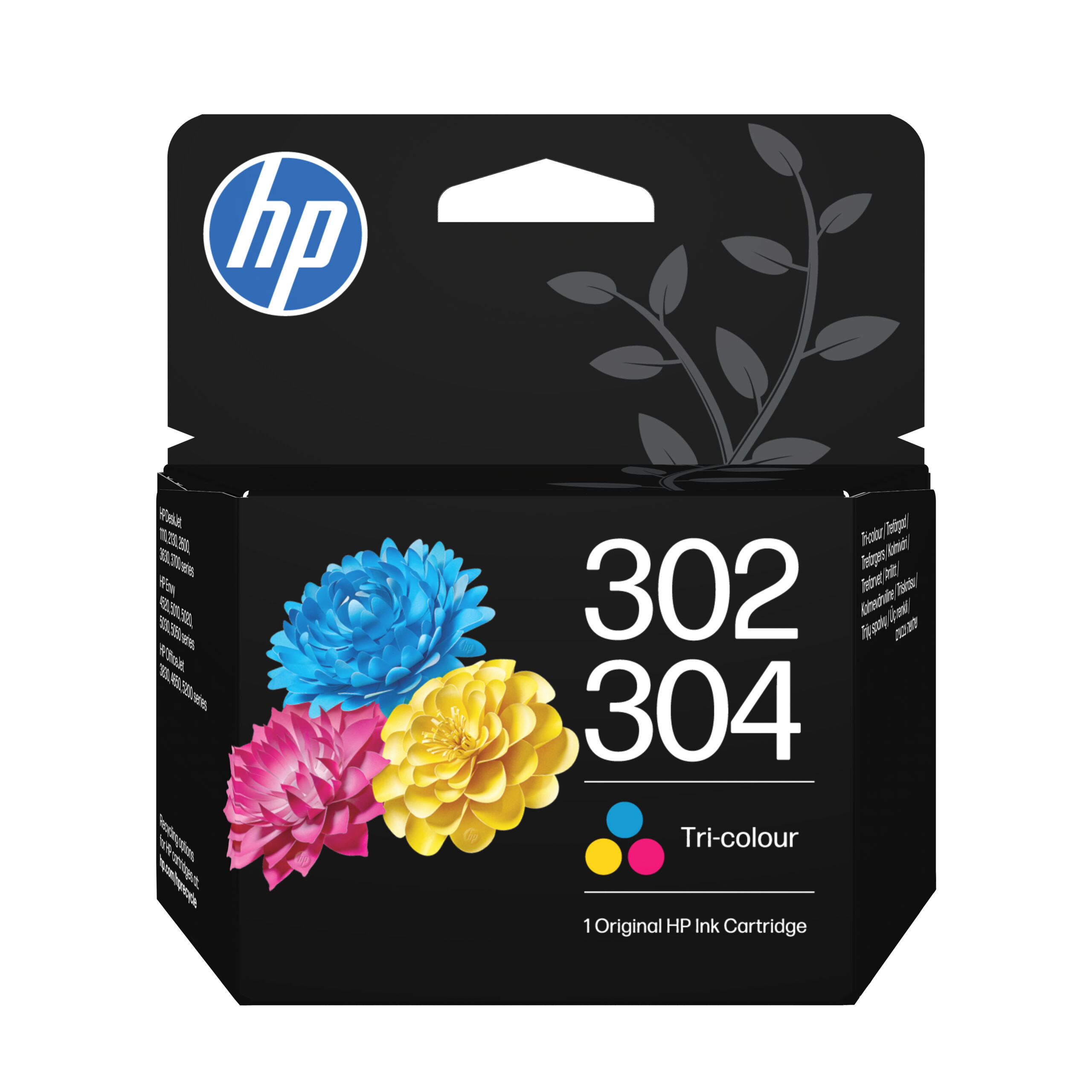 Tinta Original HP Pack N302 / N304 Negro + Color B82L1AE / X4D37AE / 3JB05AE Tinta Original HP Pack N302 / N304 Negro + Color B82L1AE / X4D37AE / 3JB05AE - Imagen 1