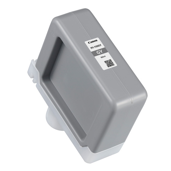 Tinta original Canon PFI-1100GY gris 160ML Tinta original Canon PFI-1100GY gris 160ML - Imagen 1